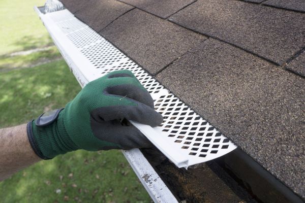 Gutter Cap Installation in Wylie