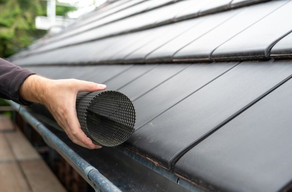 Gutter Mesh Installation in Wylie