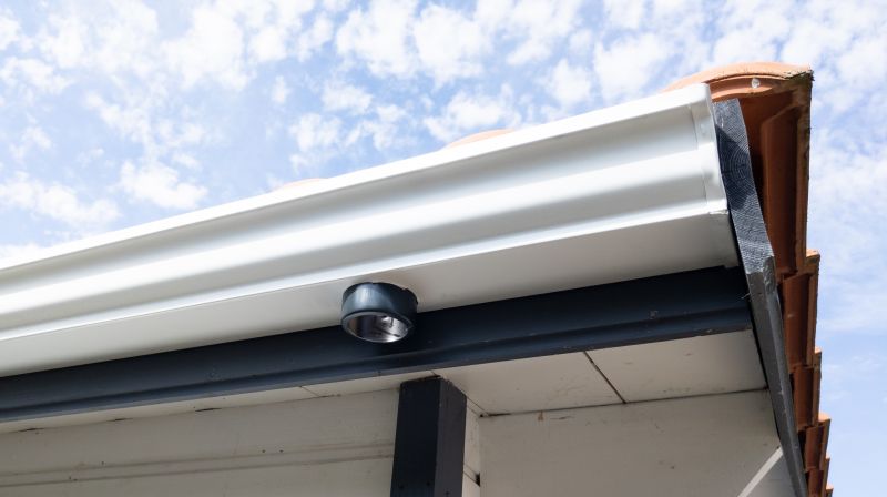 Completed Gutter Cover Installation